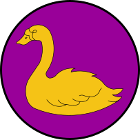 Badge of the Order of Golden Calon Swan