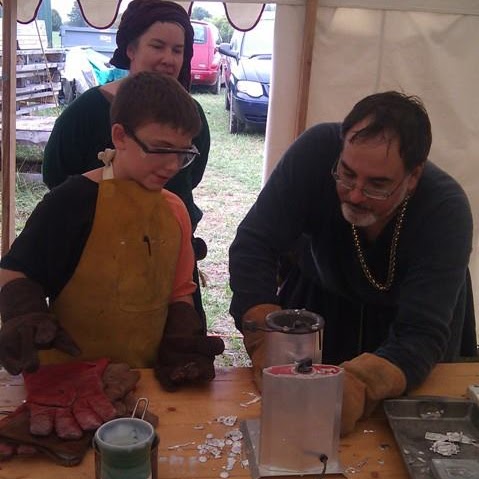 Pewter Casting Demonstration